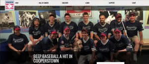 The Boston Renegades visit the Baseball hall of fame after the 2015 World Series